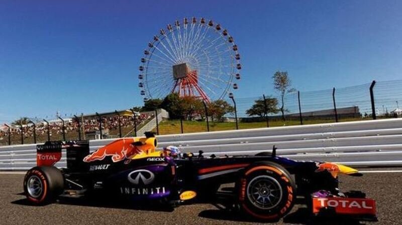 F1 Giappone 2013: Vettel domina le libere a Suzuka