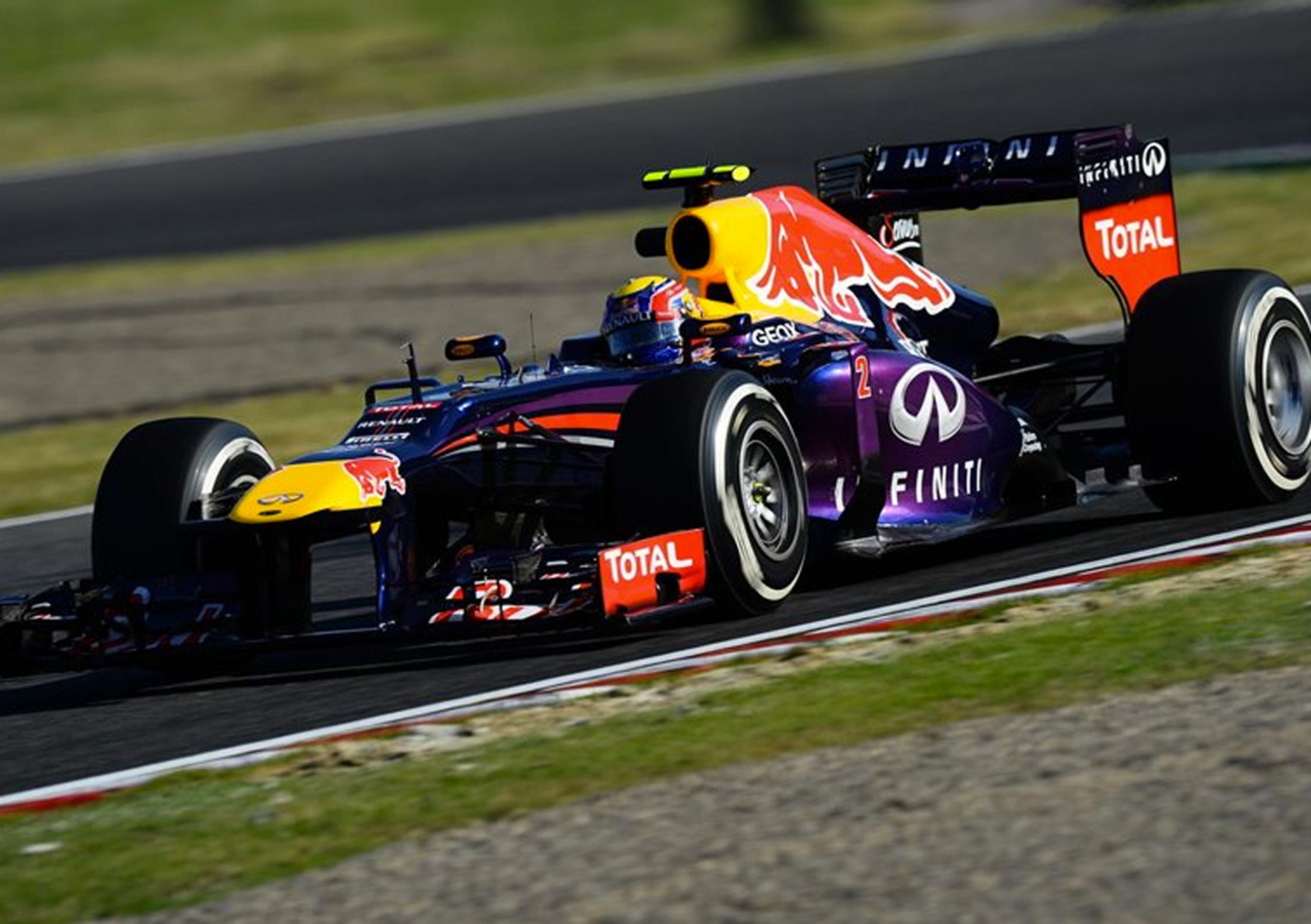 F1 GP Giappone 2013: Webber si aggiudica le qualifiche