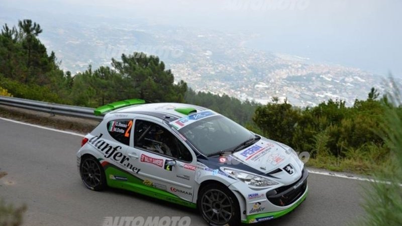 CIR 2013. Rally di Sanremo. La terza Vittoria di Giandomenico Basso (Peugeot 207 S2000)