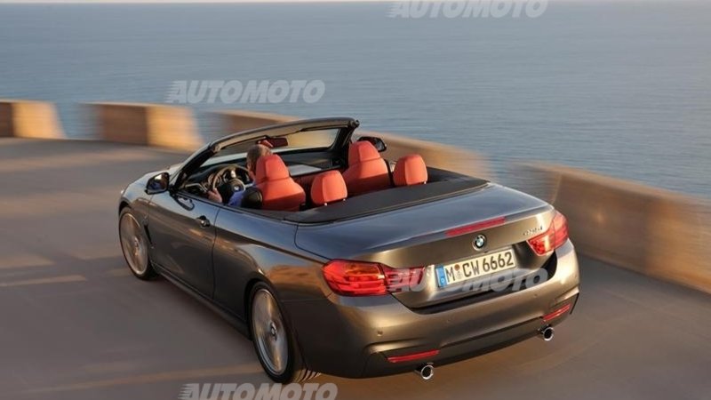 Nuova BMW Serie 4 Cabrio: tutti i dati ufficiali