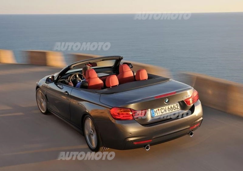 Nuova BMW Serie 4 Cabrio: tutti i dati ufficiali