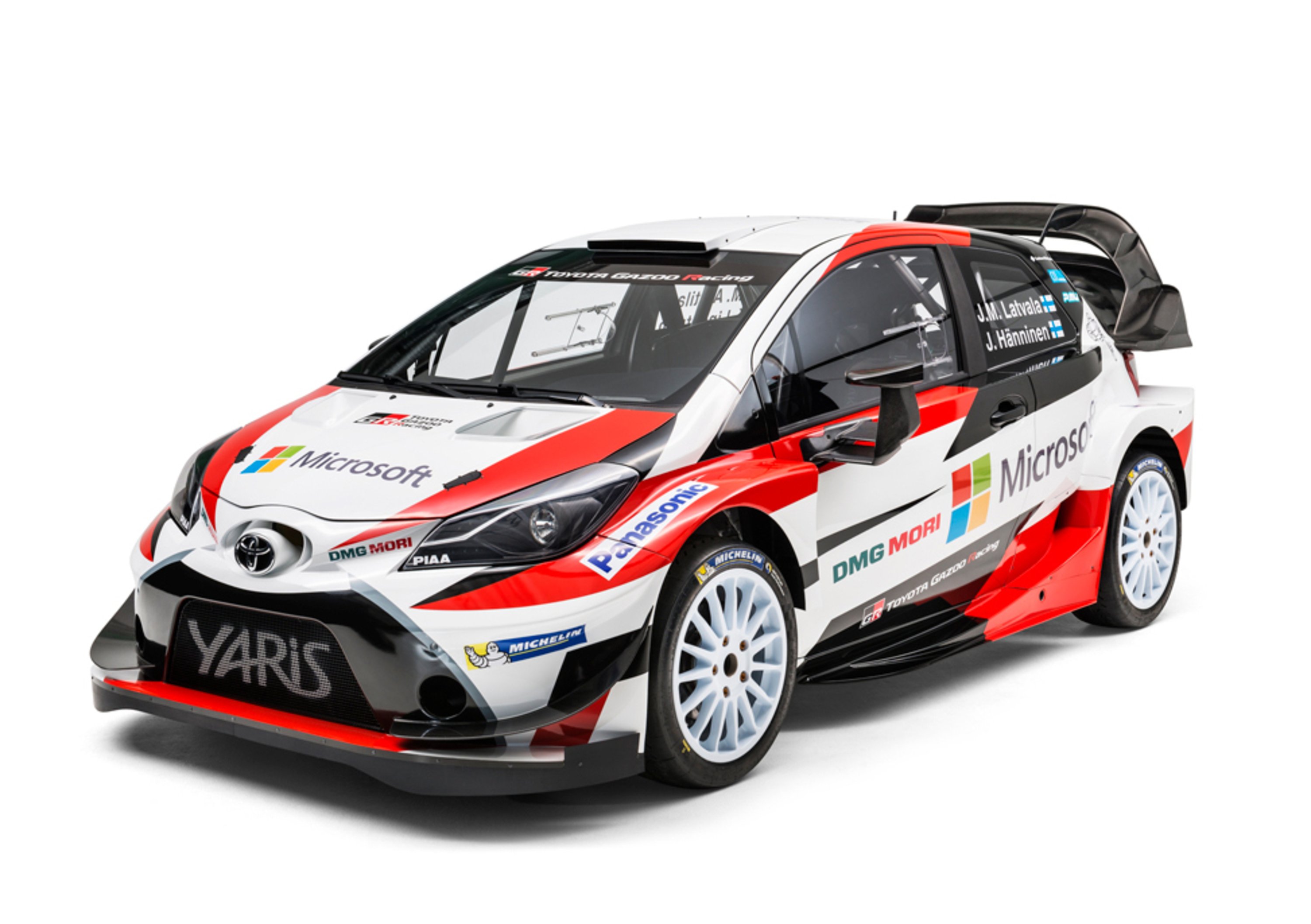 WRC 2017, svelata la Toyota Yaris WRC. Confermato Latvala