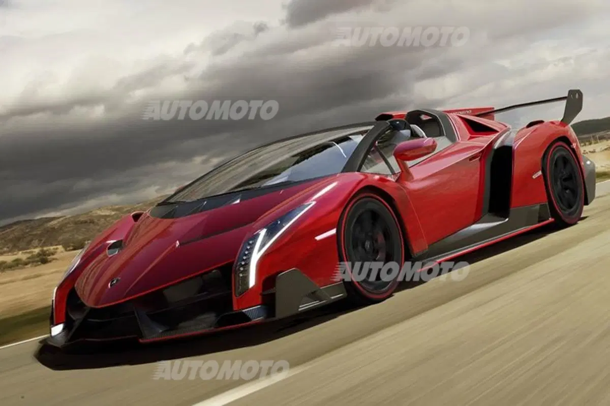 Lamborghini Veneno Roadster: perde il tetto ma rimane l'efficienza aerodinamica