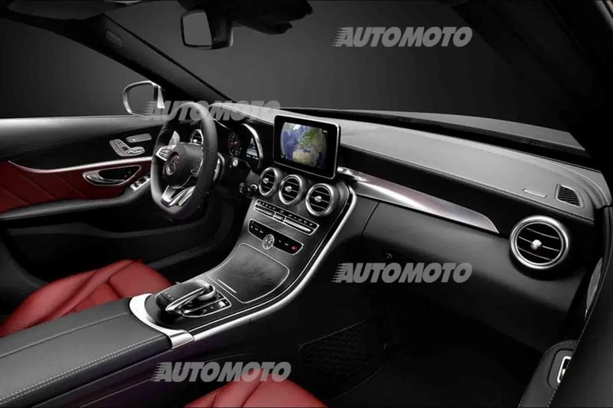 Nuova Mercedes-Benz Classe C: svelati gli interni (2)