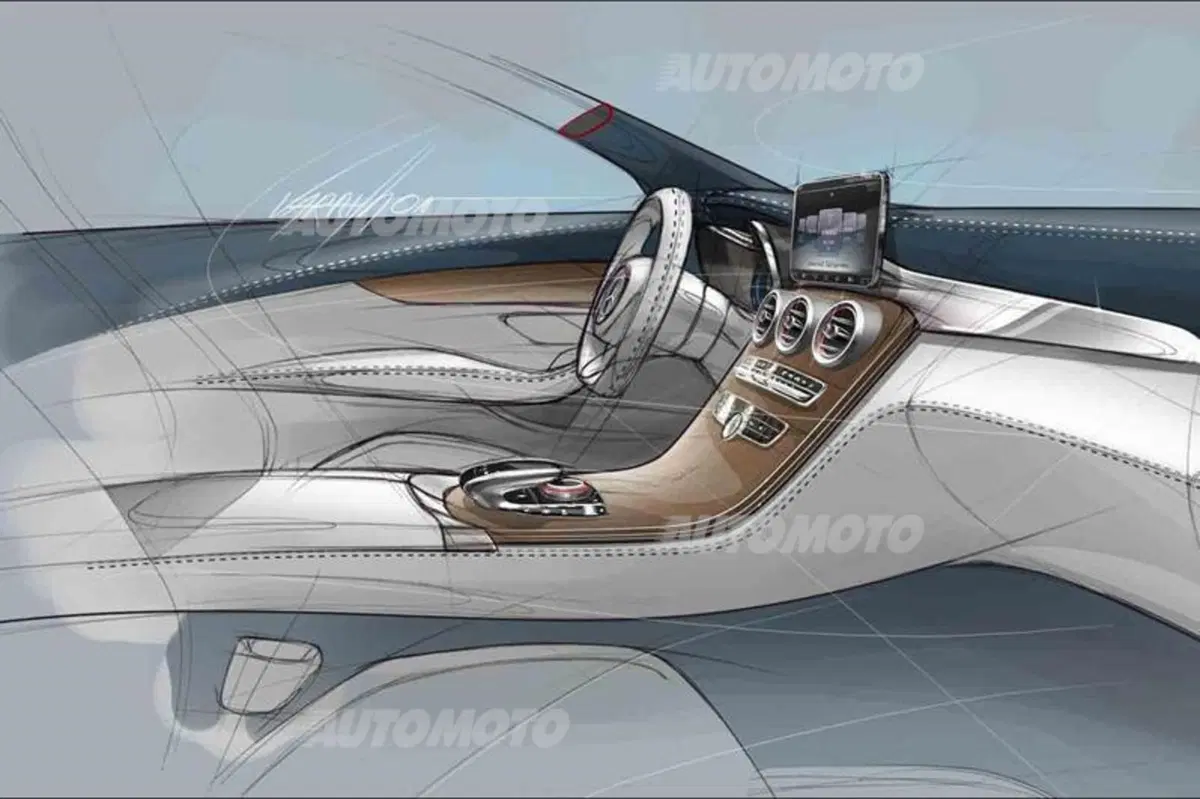 Nuova Mercedes-Benz Classe C: svelati gli interni (7)