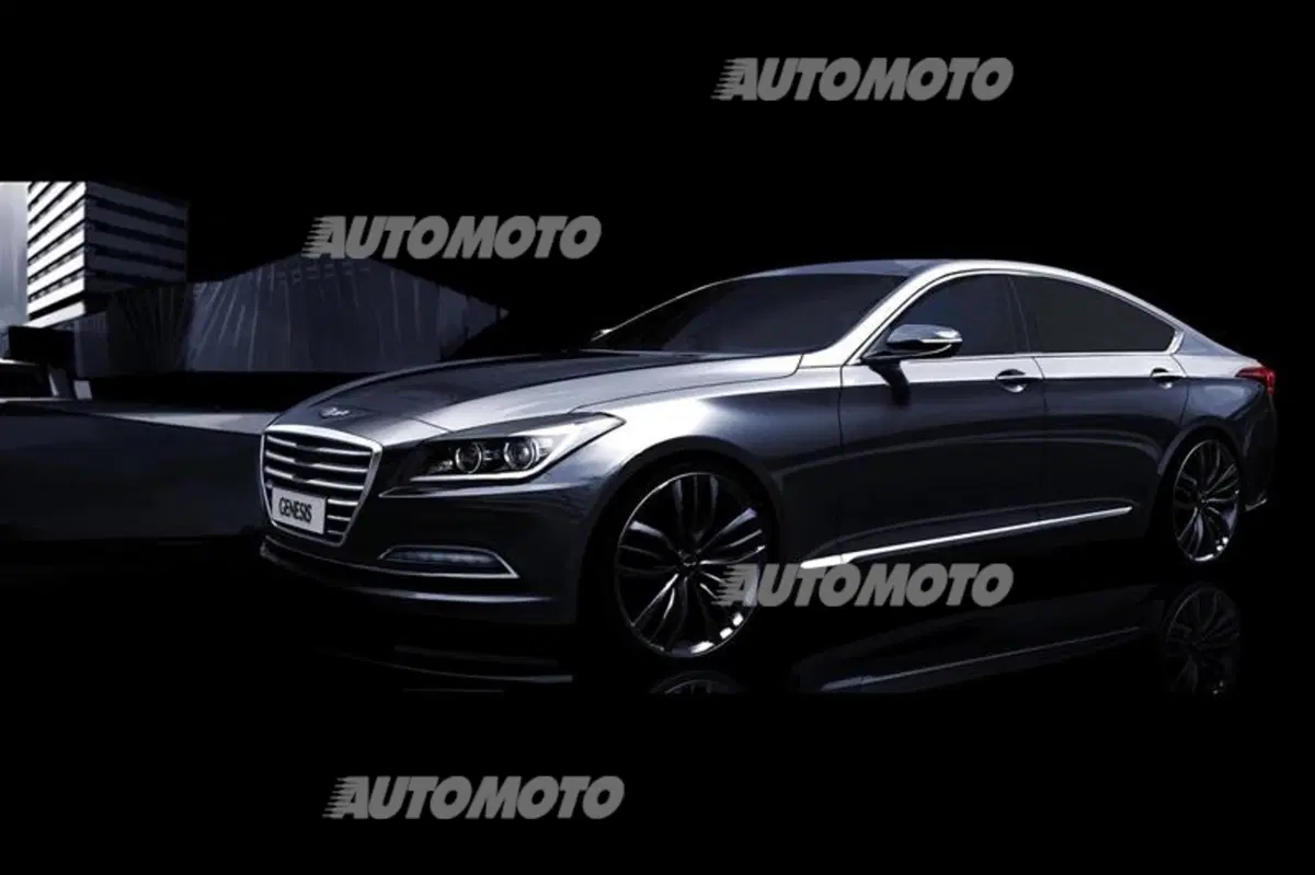 Nuova Hyundai Genesis: prime immagini ufficiali