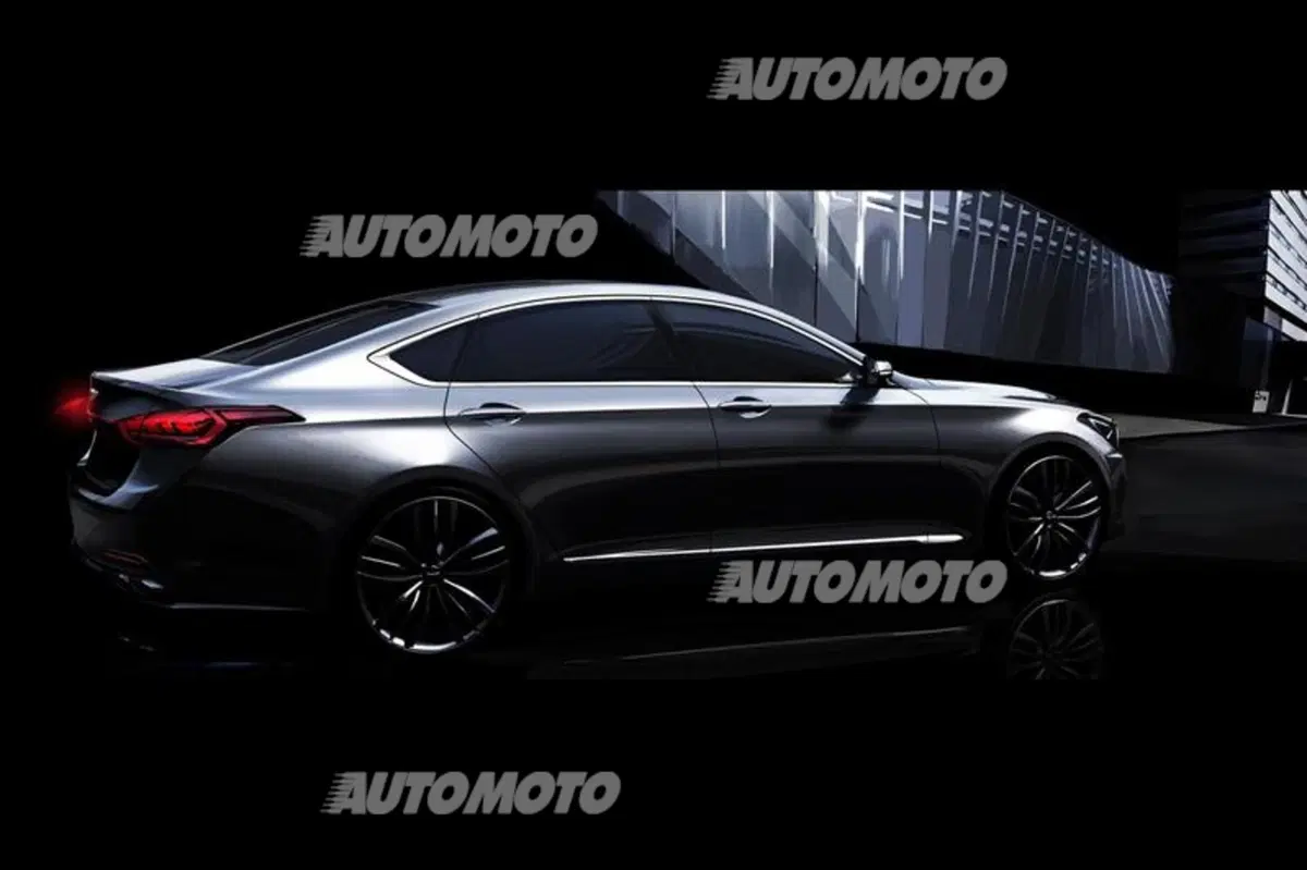 Nuova Hyundai Genesis: prime immagini ufficiali (2)