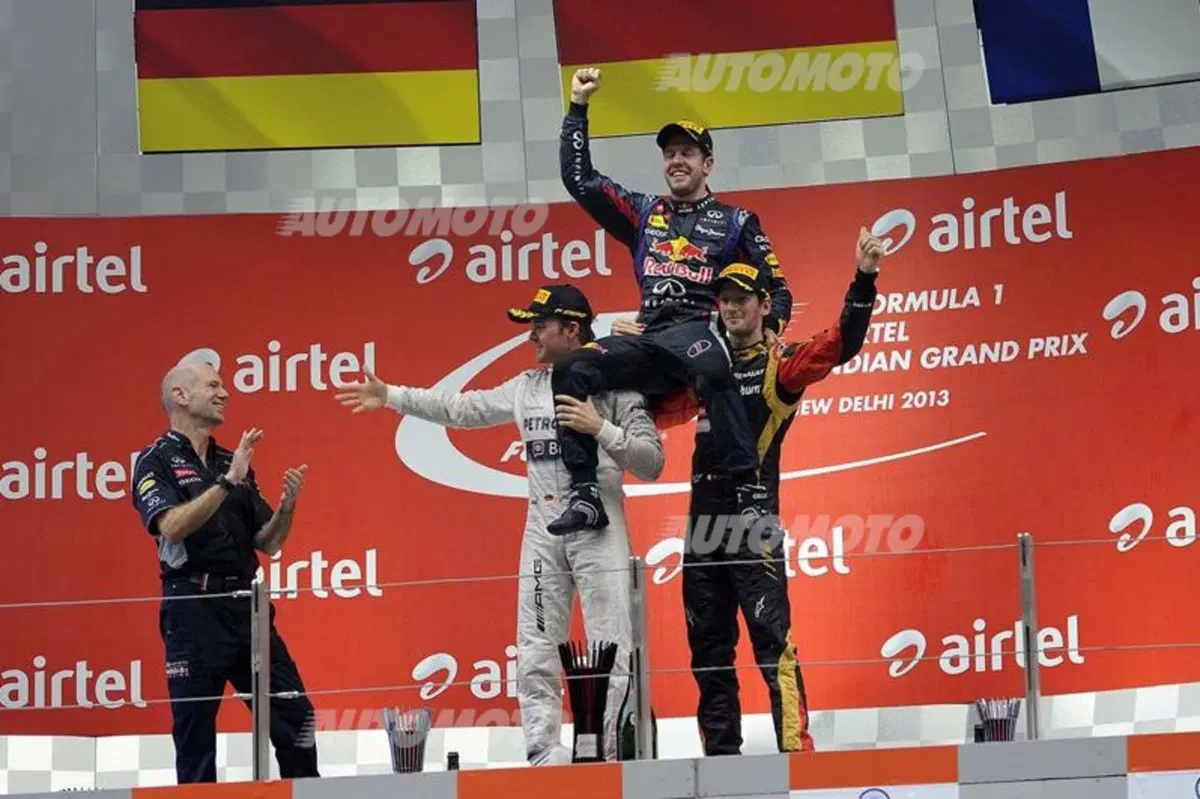 Formula 1 India 2013: Vettel vince il GP di Nuova Delhi. E' campione del mondo (16)
