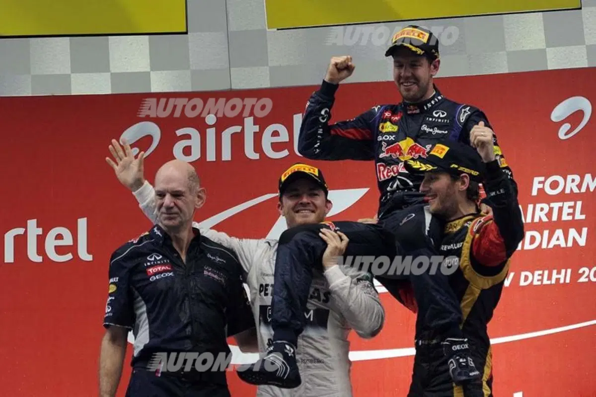 Formula 1 India 2013: Vettel vince il GP di Nuova Delhi. E' campione del mondo (17)
