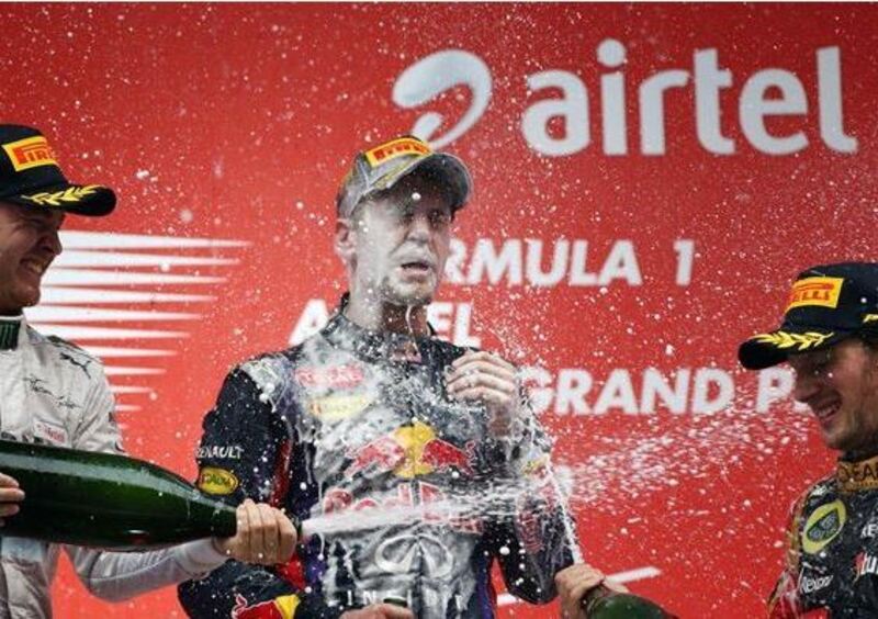 Formula 1 India 2013: le dichiarazioni dei protagonisti del podio