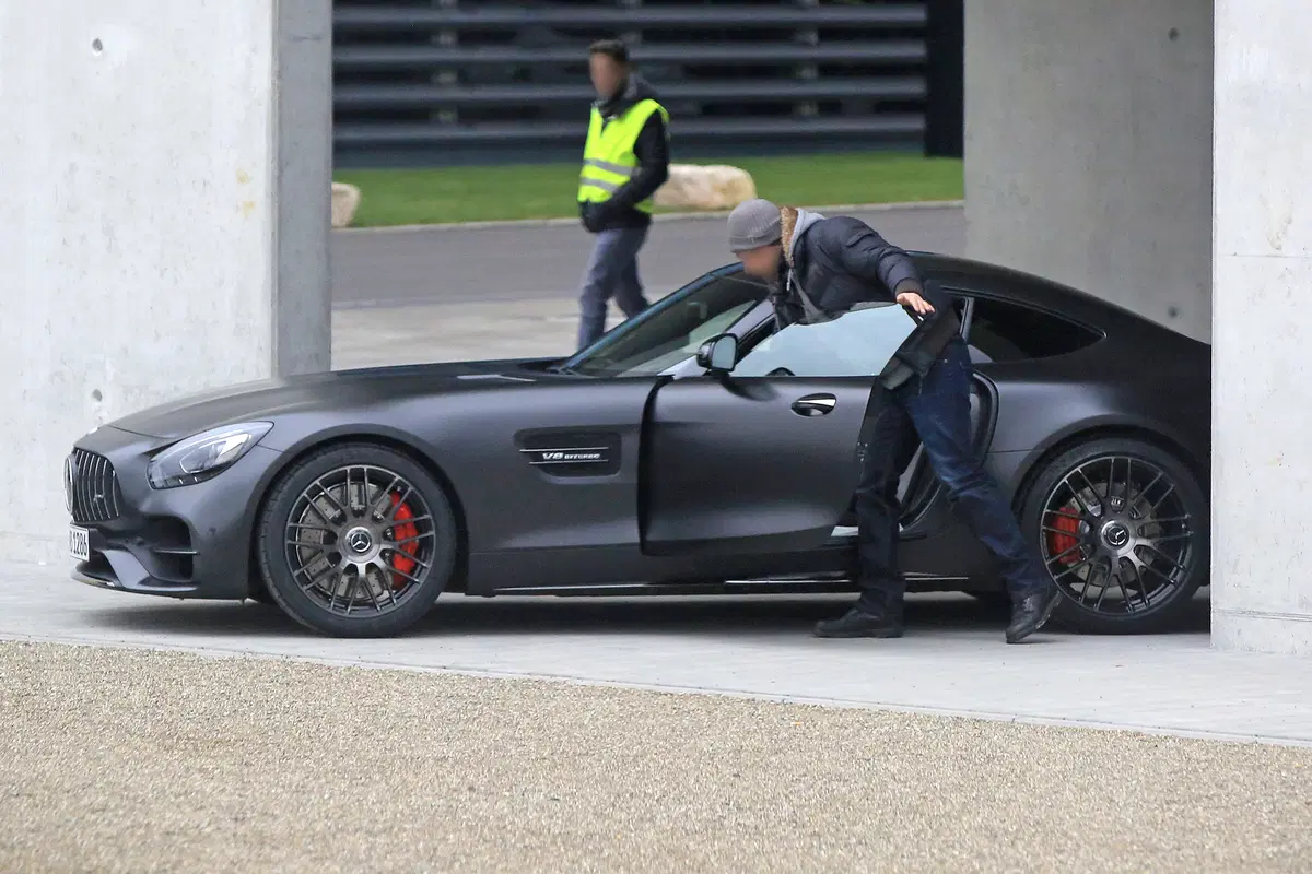 Mercedes AMG GT C Coupé, le foto spia (3)