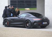 Mercedes-AMG GT C Coupé, le foto spia