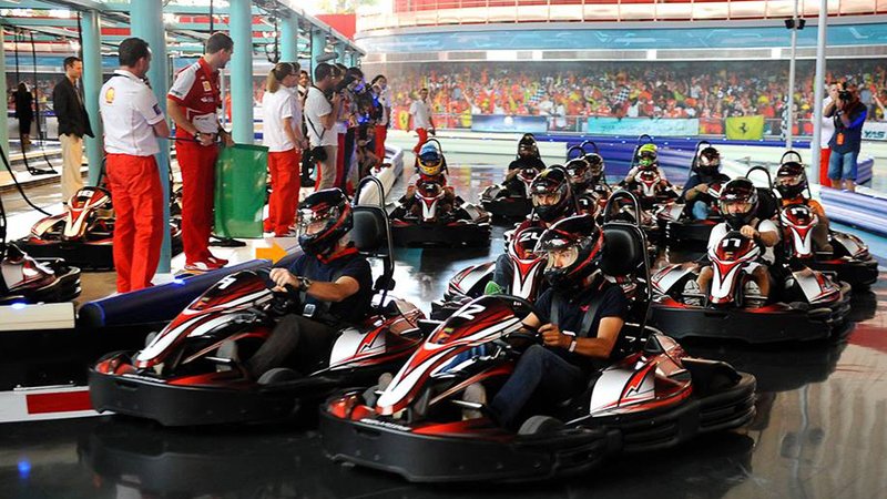 Formula 1: la sfida di go-kart tra il nostro inviato, Alonso e Massa. Ecco com&#039;&egrave; andata