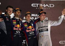 Formula 1 GP Abu Dhabi 2013: le voci dal podio