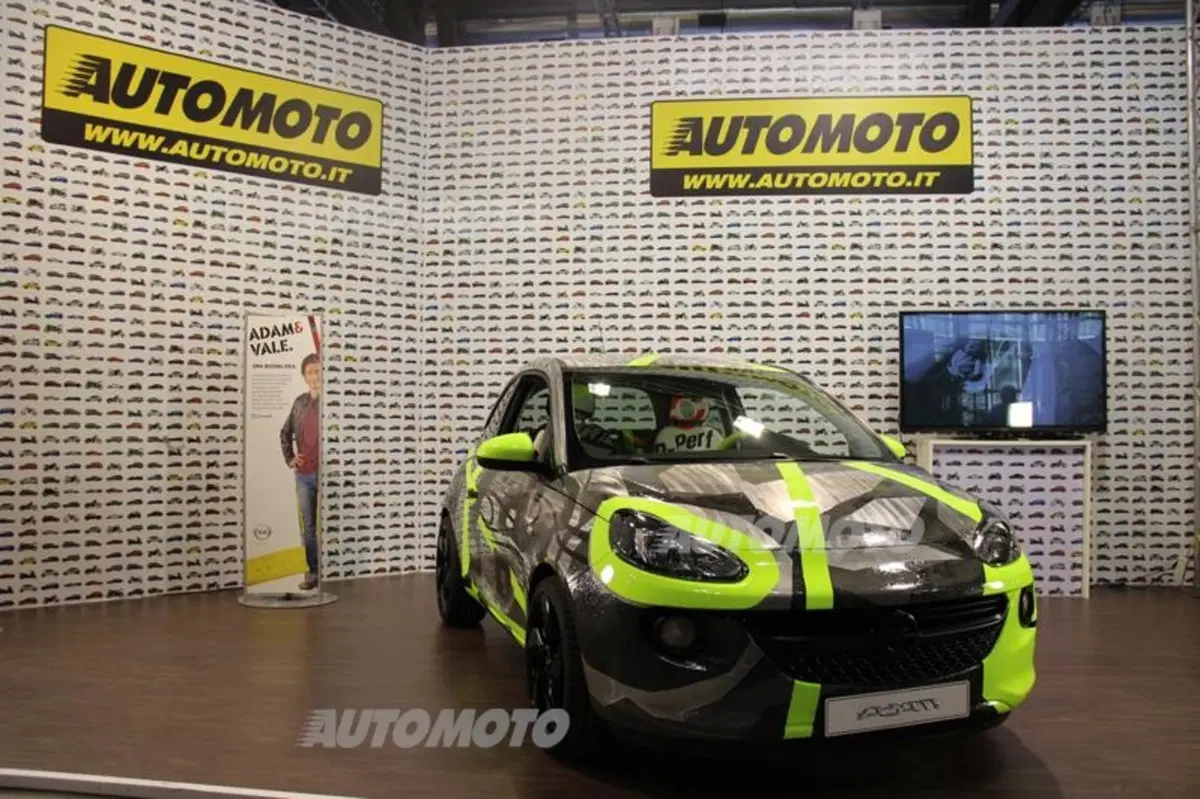 Opel Adam: ecco l'esemplare realizzato da Rossi e Drudi per beneficenza (5)