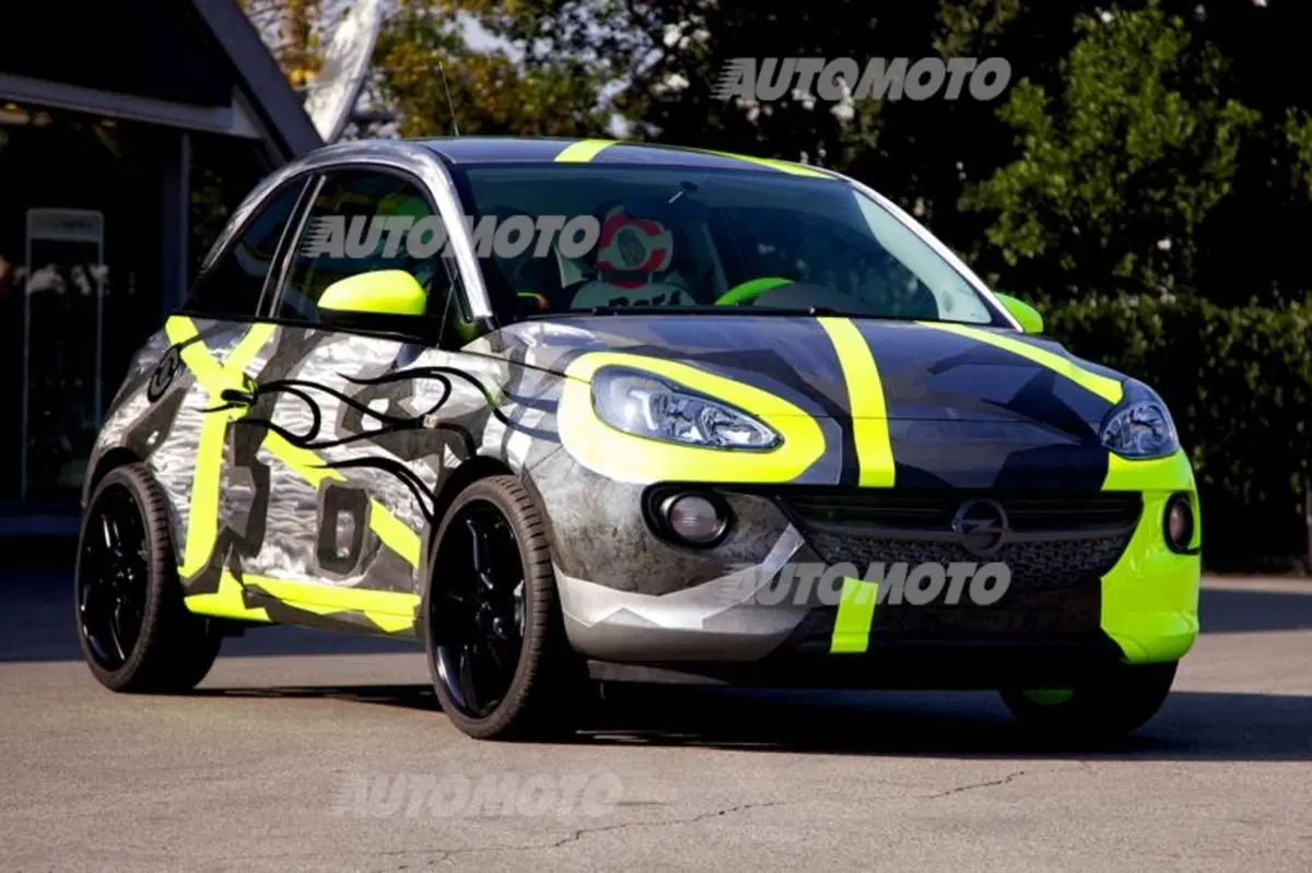 Opel Adam: ecco l'esemplare realizzato da Rossi e Drudi per beneficenza (52)