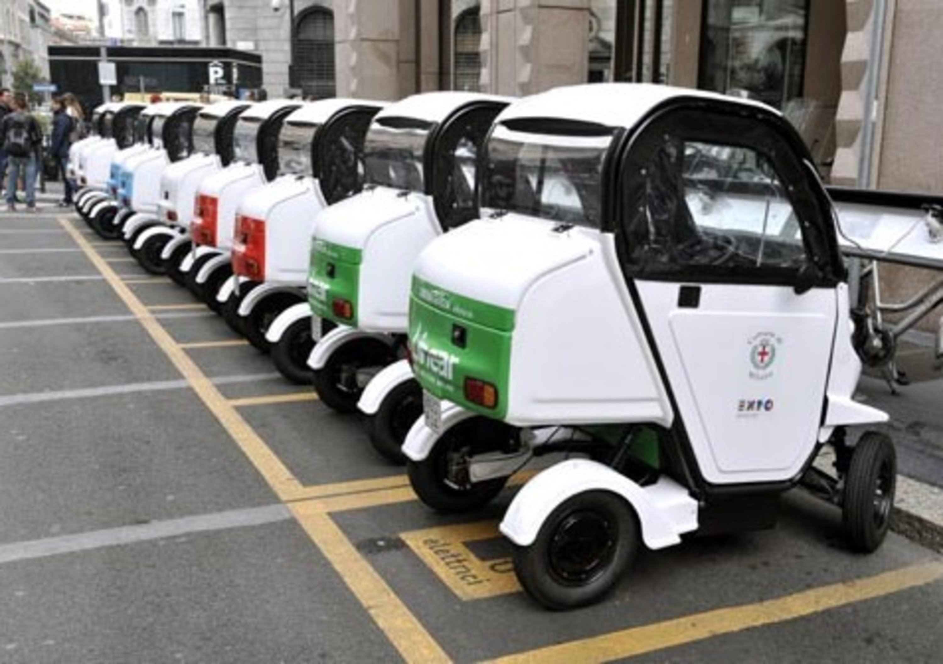 Milano: a novembre tessera gratuita per i quadricicli elettrici