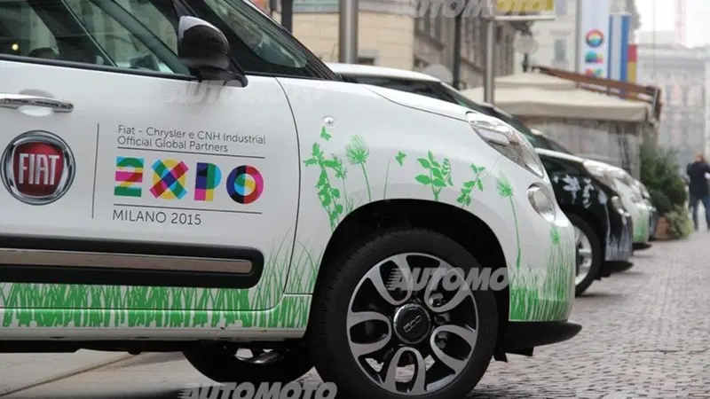 Fiat: consegnate le prime 500L per l'Expo Milano 2015