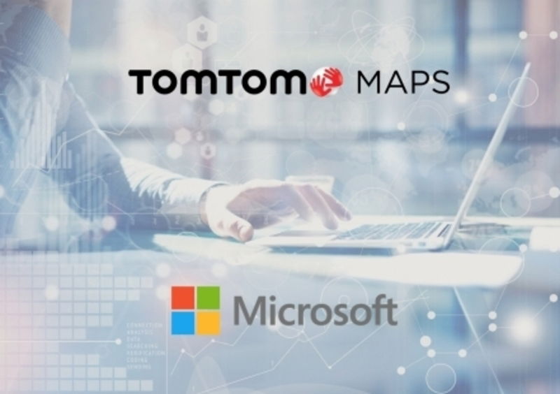 Microsoft e TomTom, intesa per mappe intelligenti