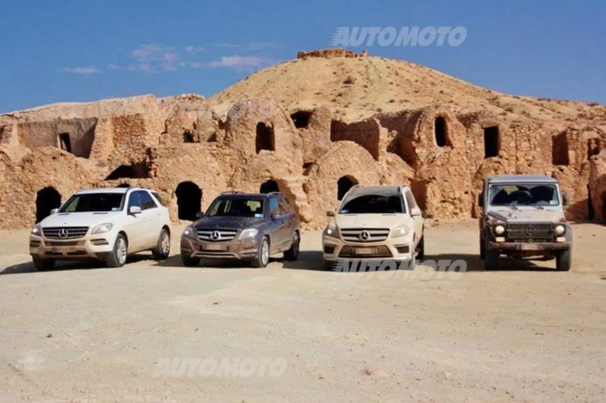 Odinzoff : «La gamma Mercedes SUV e 4x4 soddisfa ogni esigenza, anche nel Sahara» (2)