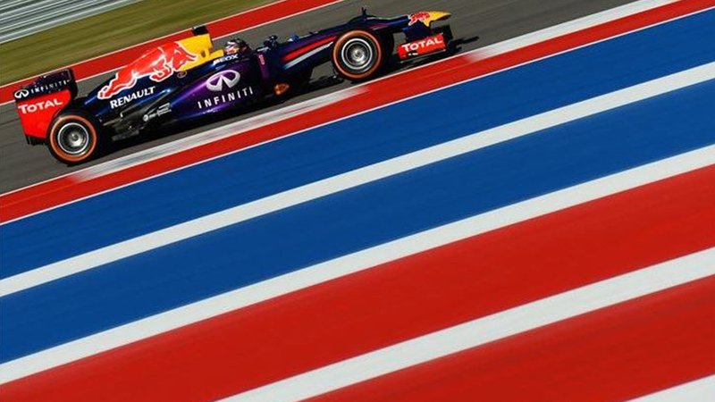 Formula 1 Austin 2013: Vettel domina le libere del GP degli USA