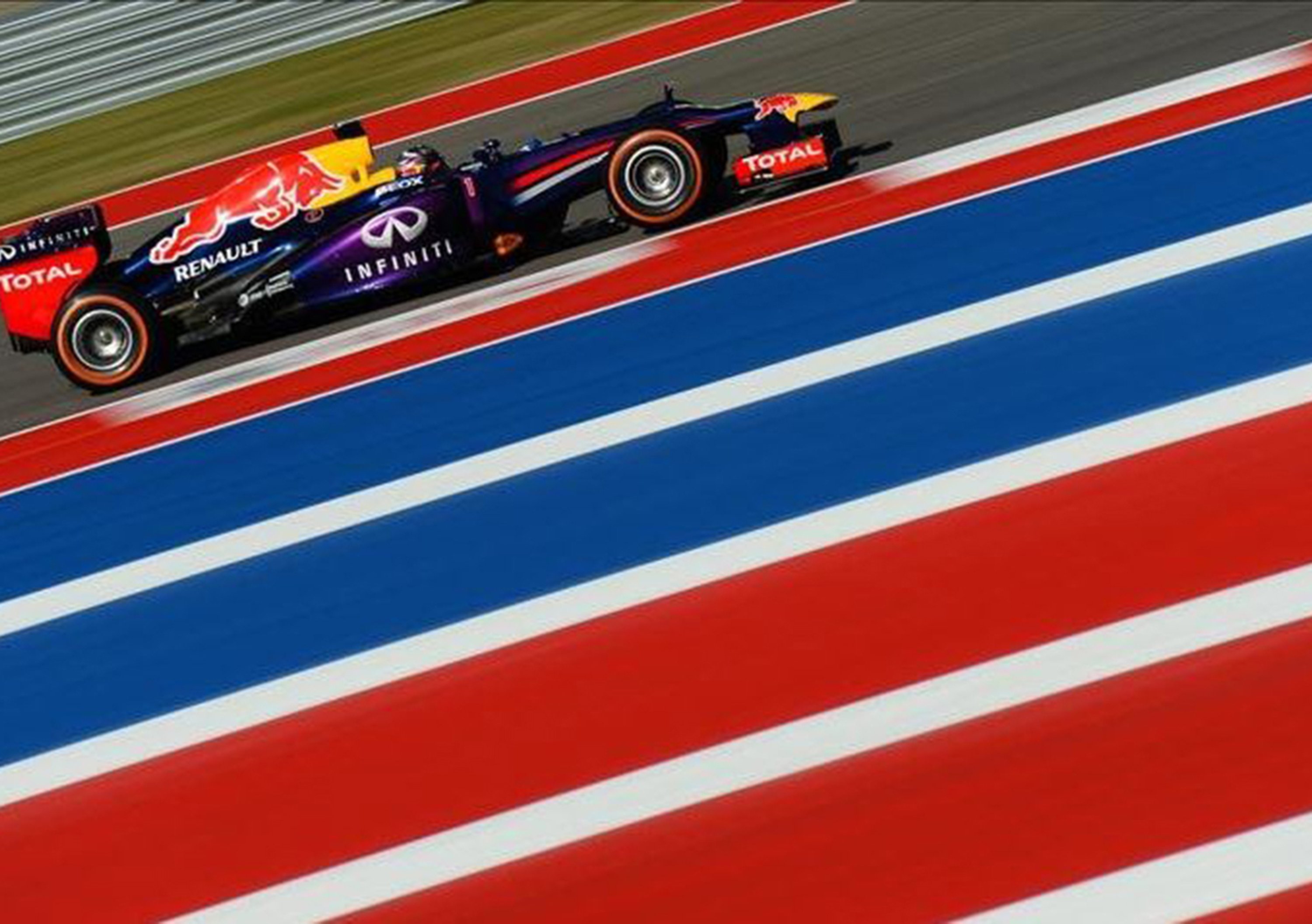 Formula 1 Austin 2013: Vettel domina le libere del GP degli USA