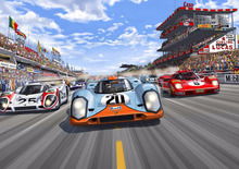 Steve McQueen, una graphic novel celebra Le 24 Ore di Le Mans