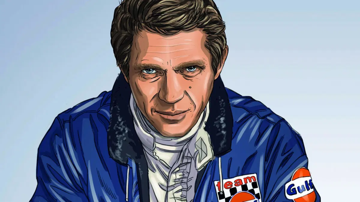 Steve McQueen, una graphic novel celebra "Le 24 Ore di Le Mans" (2)