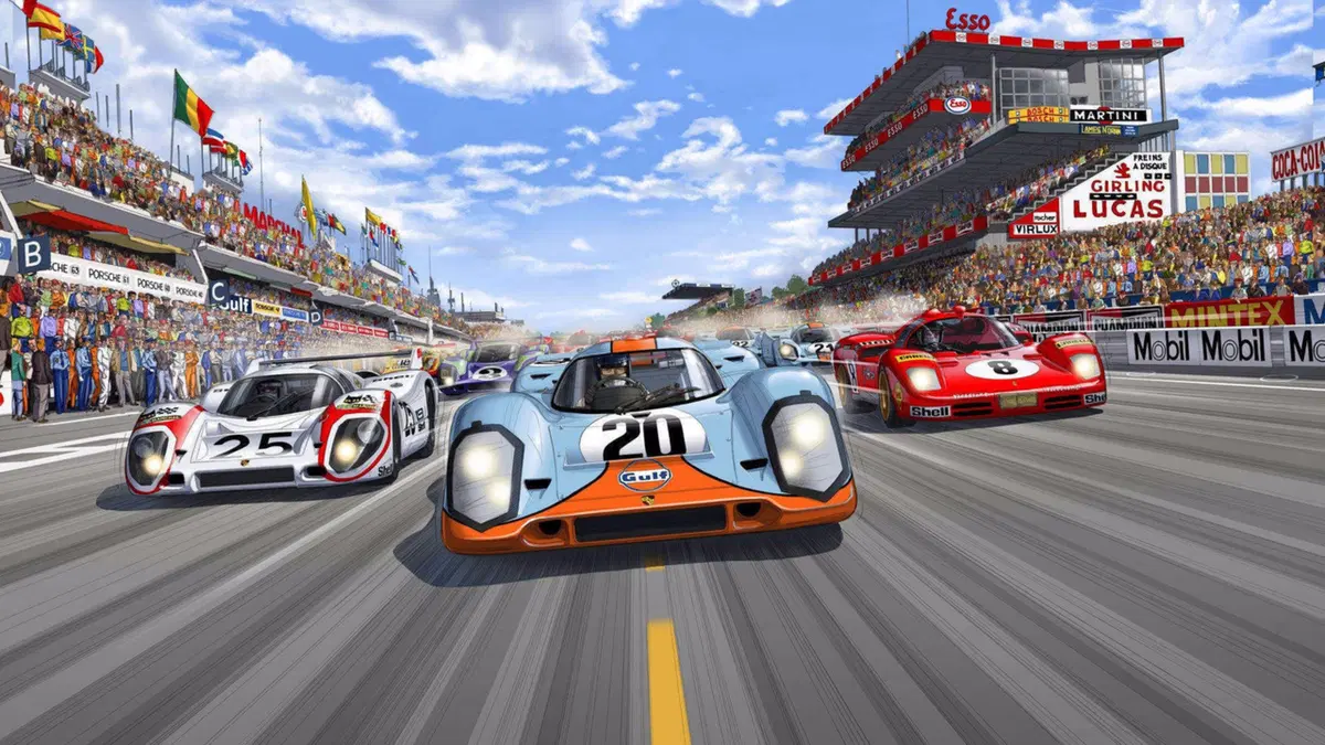 Steve McQueen, una graphic novel celebra "Le 24 Ore di Le Mans" (5)