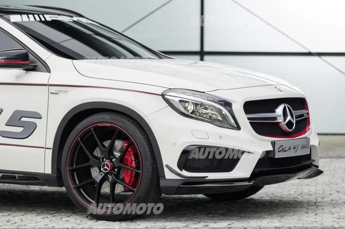 Mercedes-Benz GLA 45 AMG: ecco il prototipo (6)