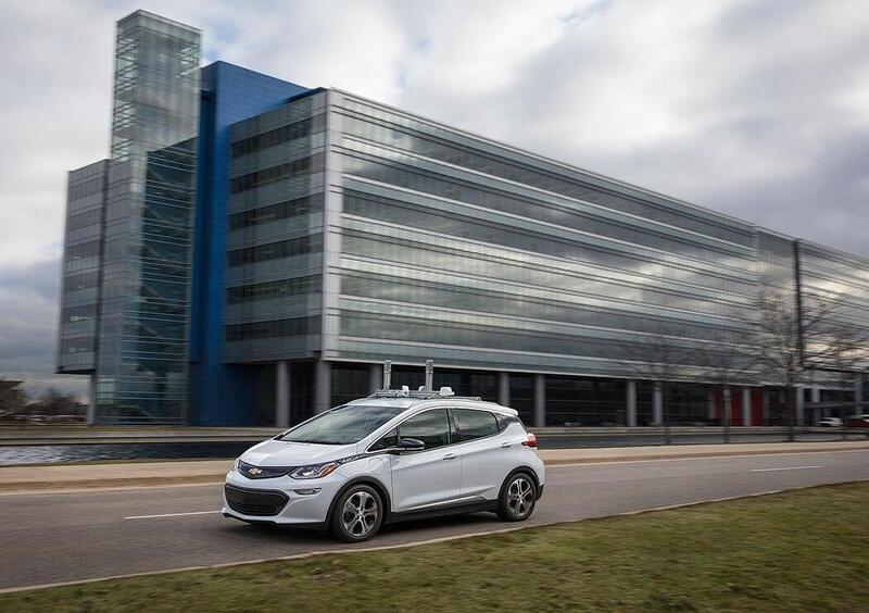 General Motors, test in Michigan per Chevrolet Bolt autonome 