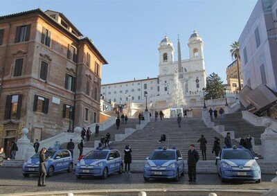 Roma: arrivano le Volkswagen e-up! per la Polizia
