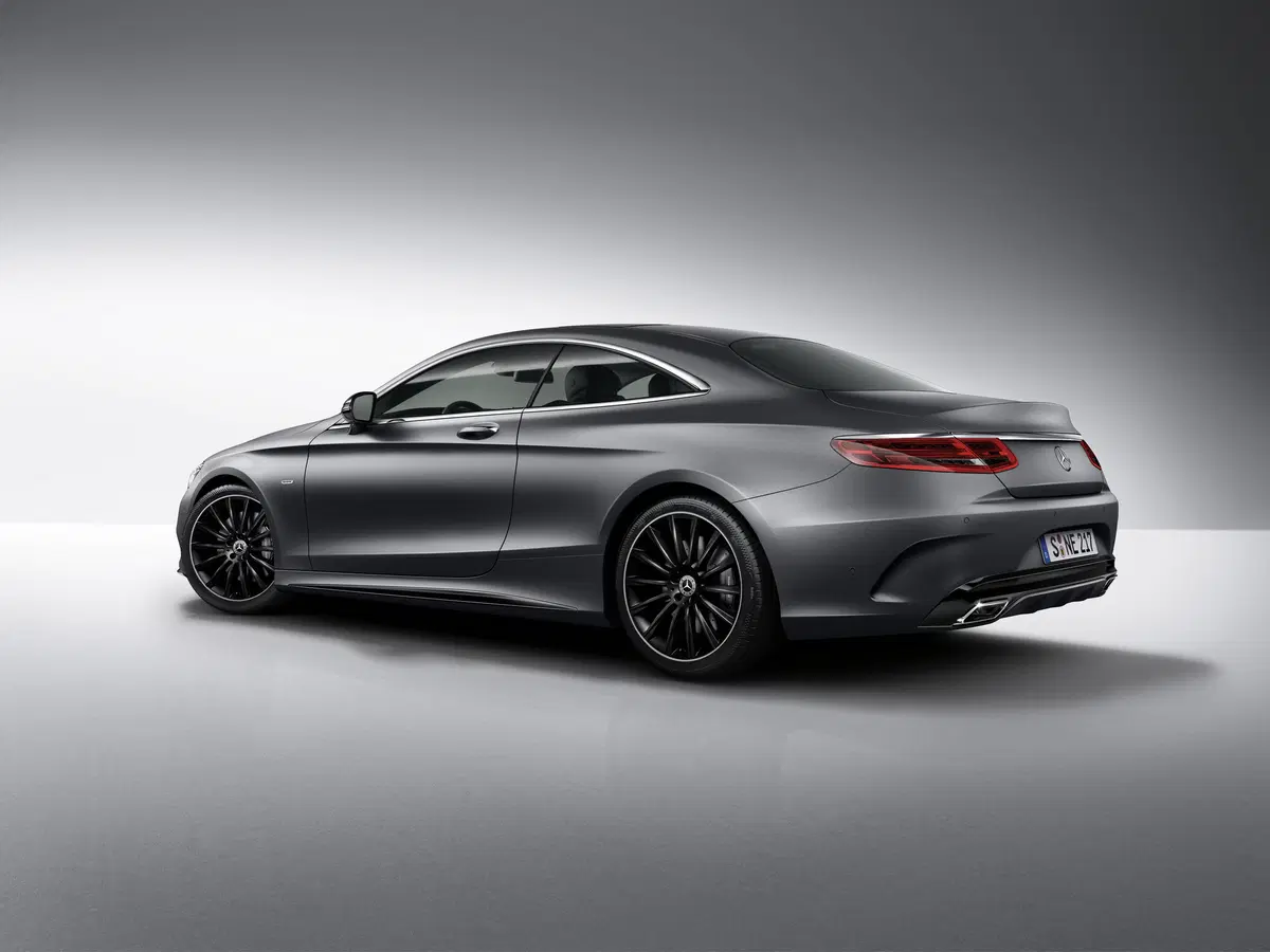 Mercedes Classe S coupé Night Edition: in versione "dark" da gennaio (3)