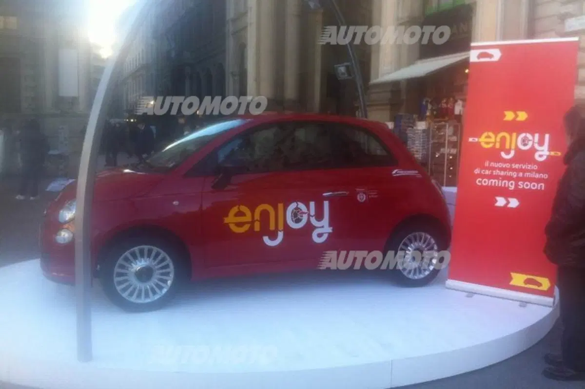 Eni: a Milano in arrivo Enjoy, il nuovo car sharing con la Fiat 500 (2)