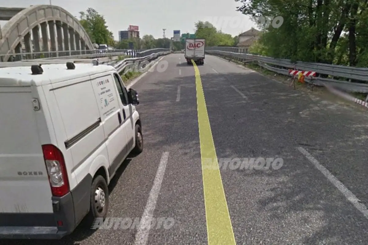 Sicurezza stradale: vernice scivolosa e tendopoli in tangenziale a Milano (3)