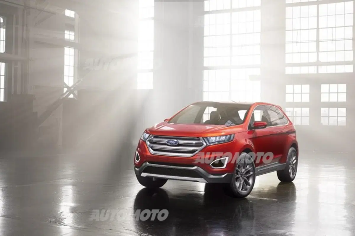 Ford Edge concept: ha debuttato in Europa (2)