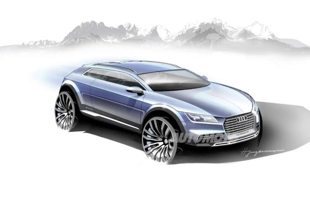 Audi: il concept di una nuova crossover coupé per Detroit