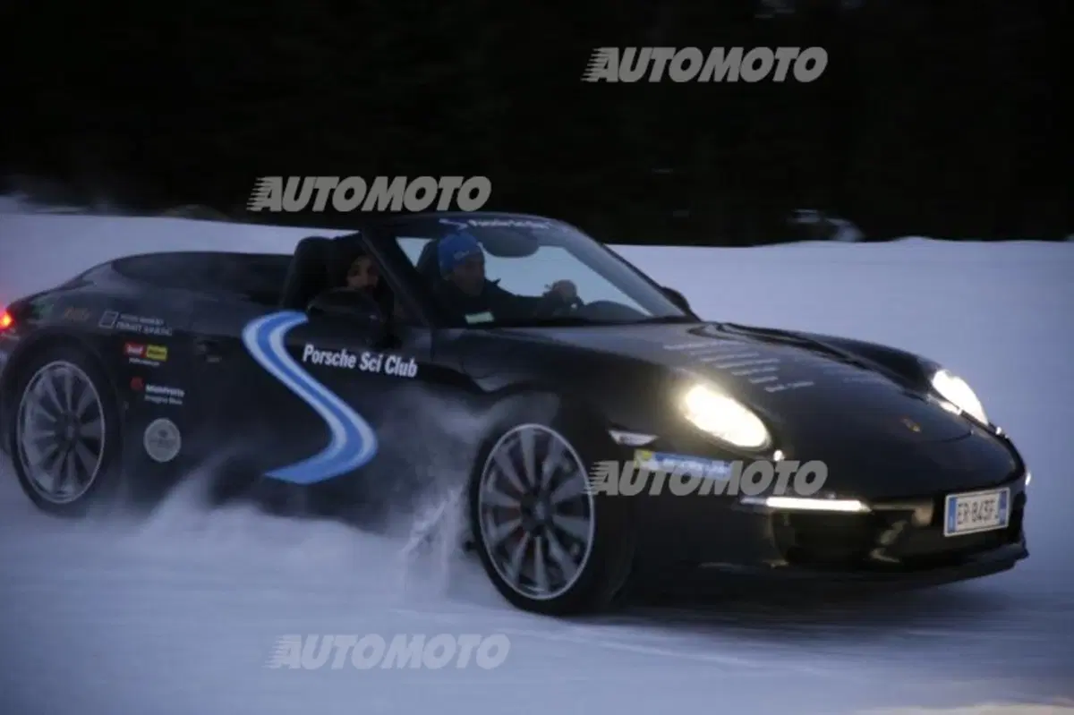 Porsche 911: raggiungere i 2.153 m risalendo le piste da sci? Possibile (8)
