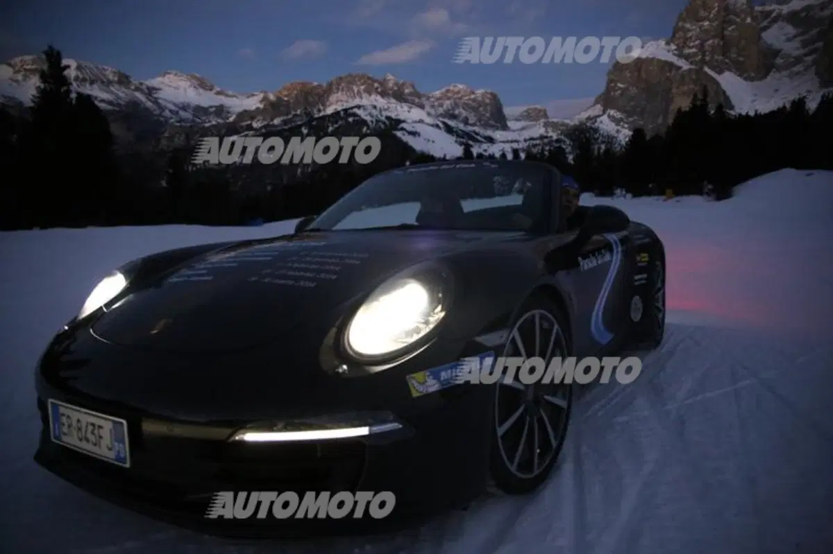 Porsche 911: raggiungere i 2.153 m risalendo le piste da sci? Possibile (14)