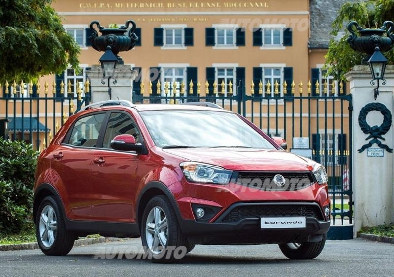 SsangYong Korando restyling