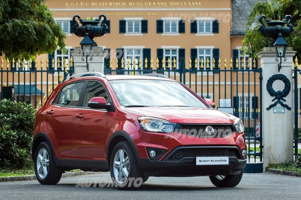 SsangYong Korando restyling
