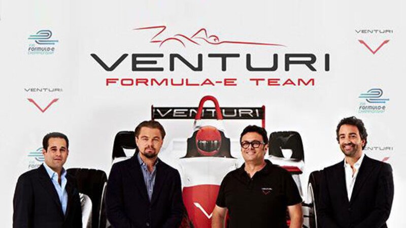 Formula E: Venturi e Leonardo Di Caprio fondano un team
