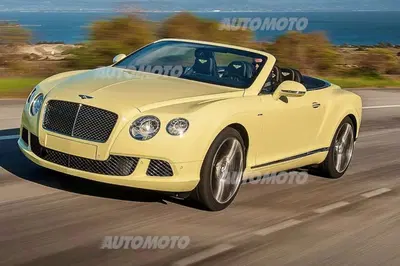 Bentley Continental GT Speed Convertible