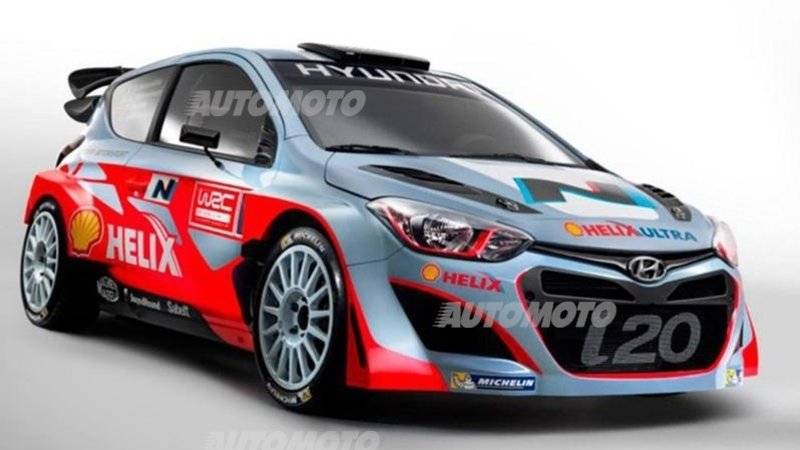 Hyundai: svelata la i20 WRC