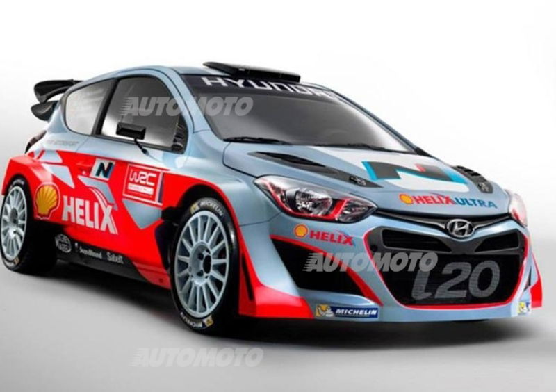 Hyundai: svelata la i20 WRC