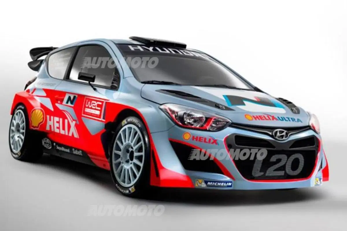 Hyundai: svelata la i20 WRC