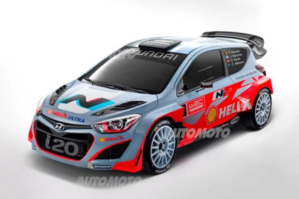 Hyundai: svelata la i20 WRC (2)