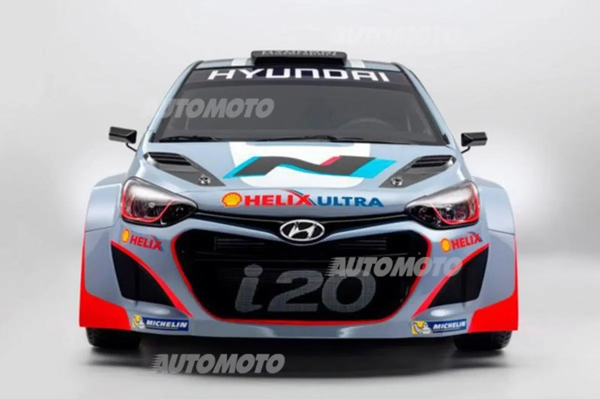 Hyundai: svelata la i20 WRC (4)