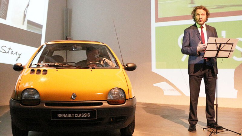Fontana Giusti: &laquo;Renault Twingo sta per rinascere e sar&agrave; assolutamente innovativa&raquo;