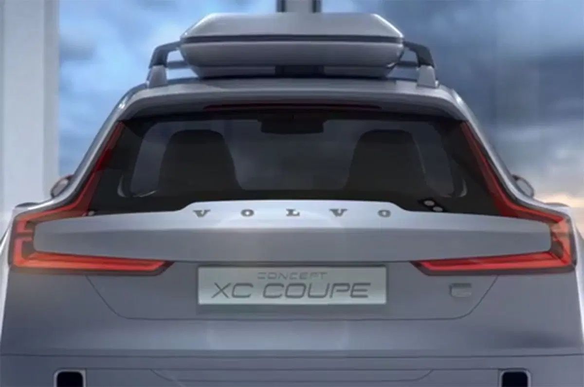 Volvo Concept XC Coupé: il teaser del prototipo che anticipa la futura XC90